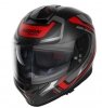 NOLAN Kask integralny N80-8 ALLY N-COM 39 antracytowy/czarny/czerwony/matowy